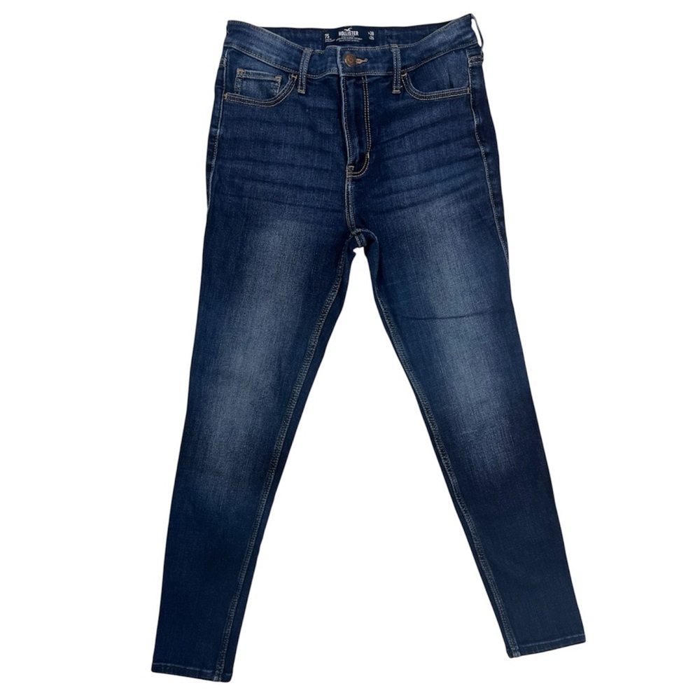 Hollister Women's Blue Denim Skinny Jeans size 7S